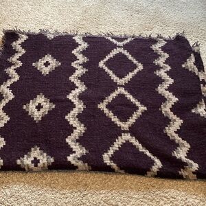 Merino wool blanket scarf